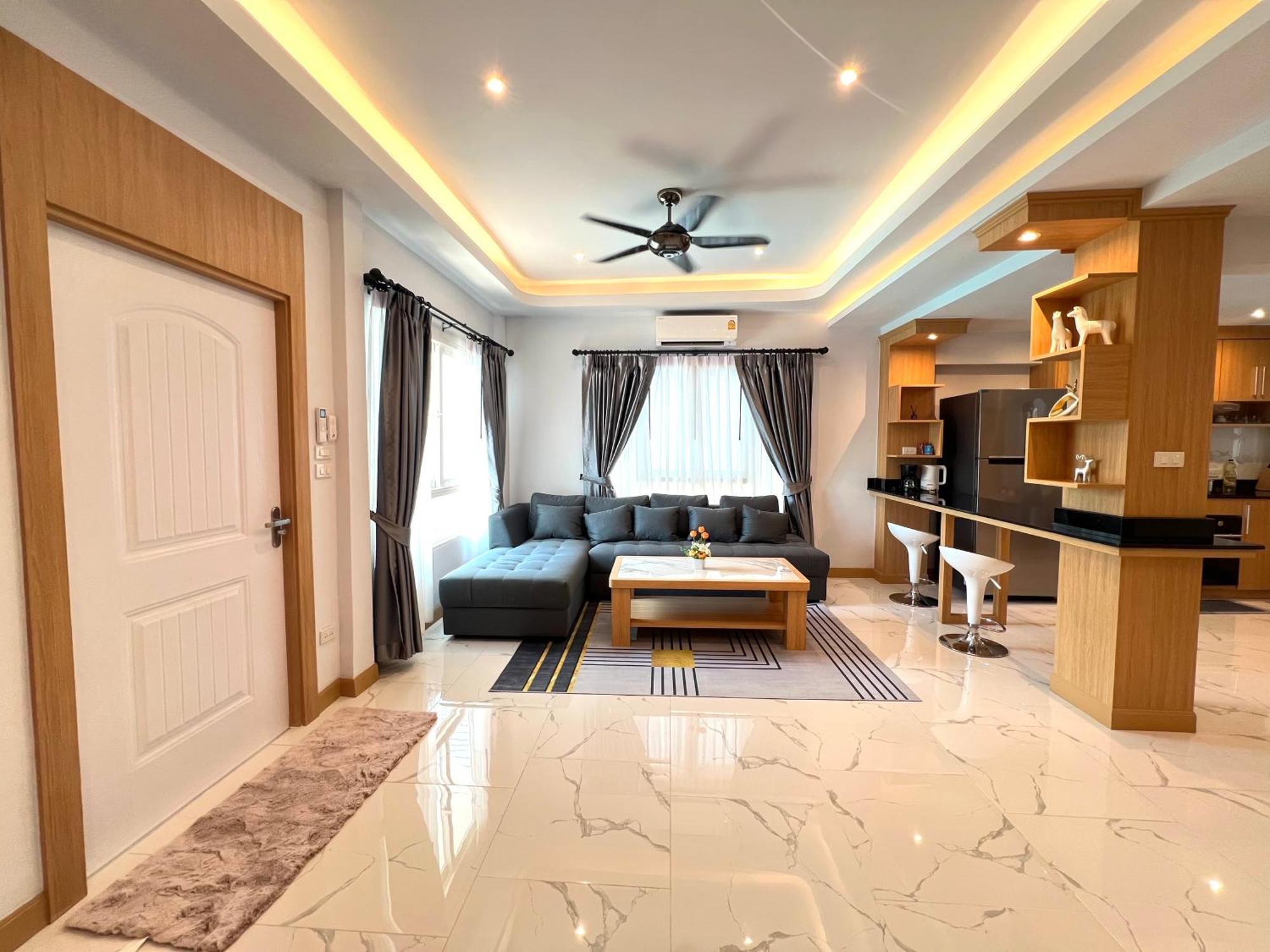 Modern Private Pool Villa,walking Street 10min,city-house 171b * Pattaya