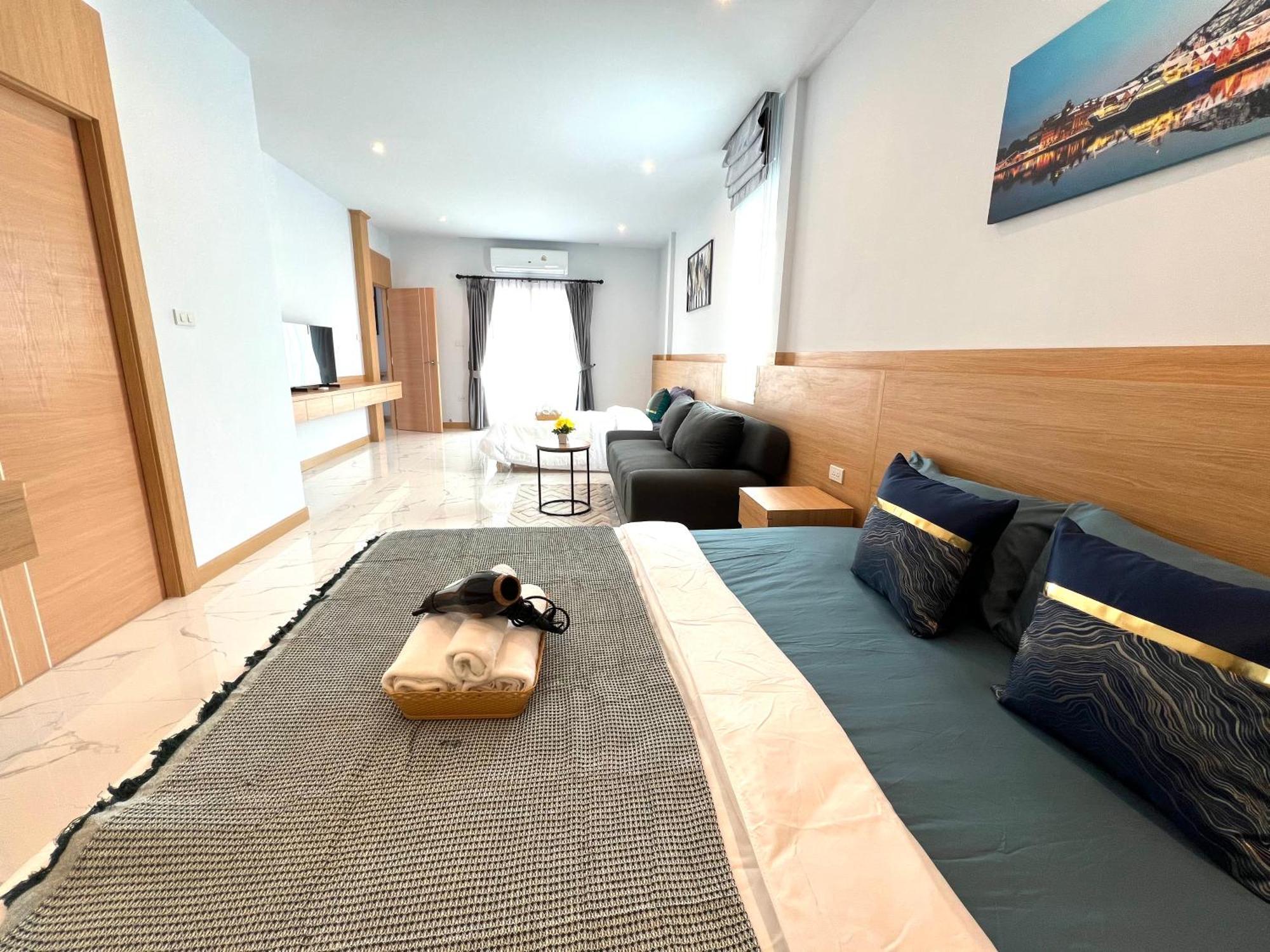 Modern Private Pool Villa,walking Street 10min,city-house 171b Villa *