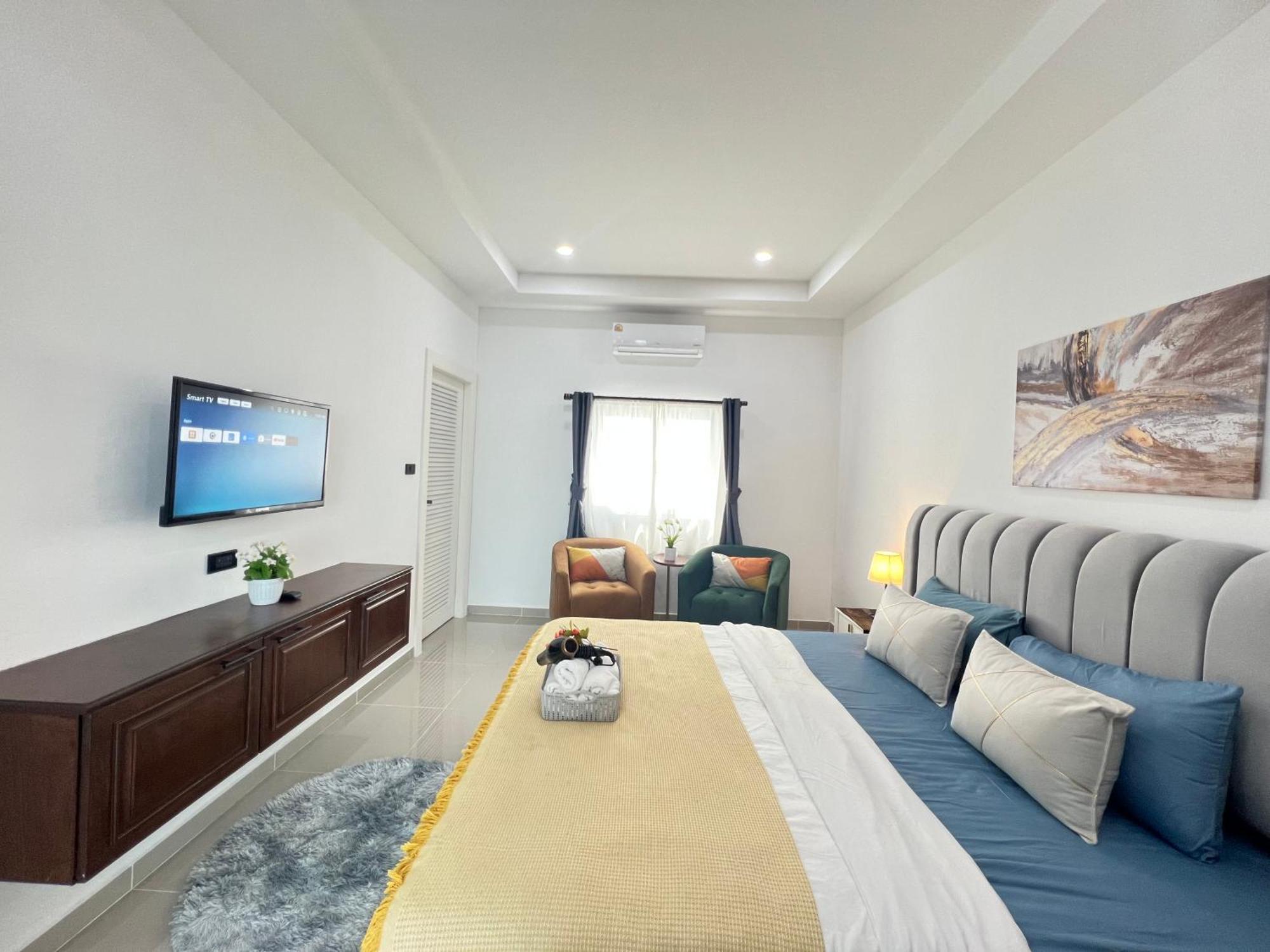Siam-grand Private Pool Villa, Jacuzzi,bbq,near Walking St 10min Villa