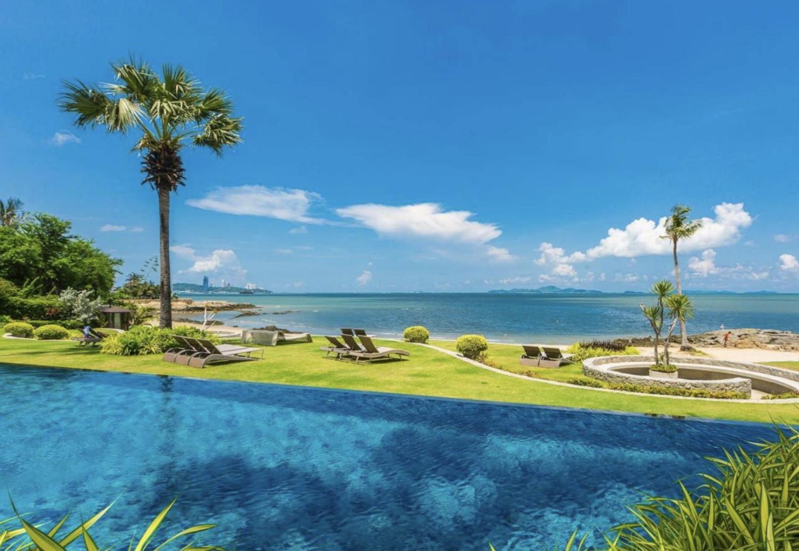 The Palm Wongamat - 2br Luxury Beachfront - Ocean View Apartment Pattaya