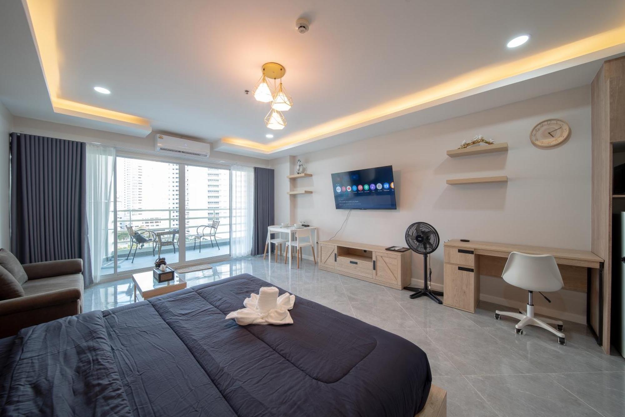 Apartment Jomtien Seaside At View Talay 5 *