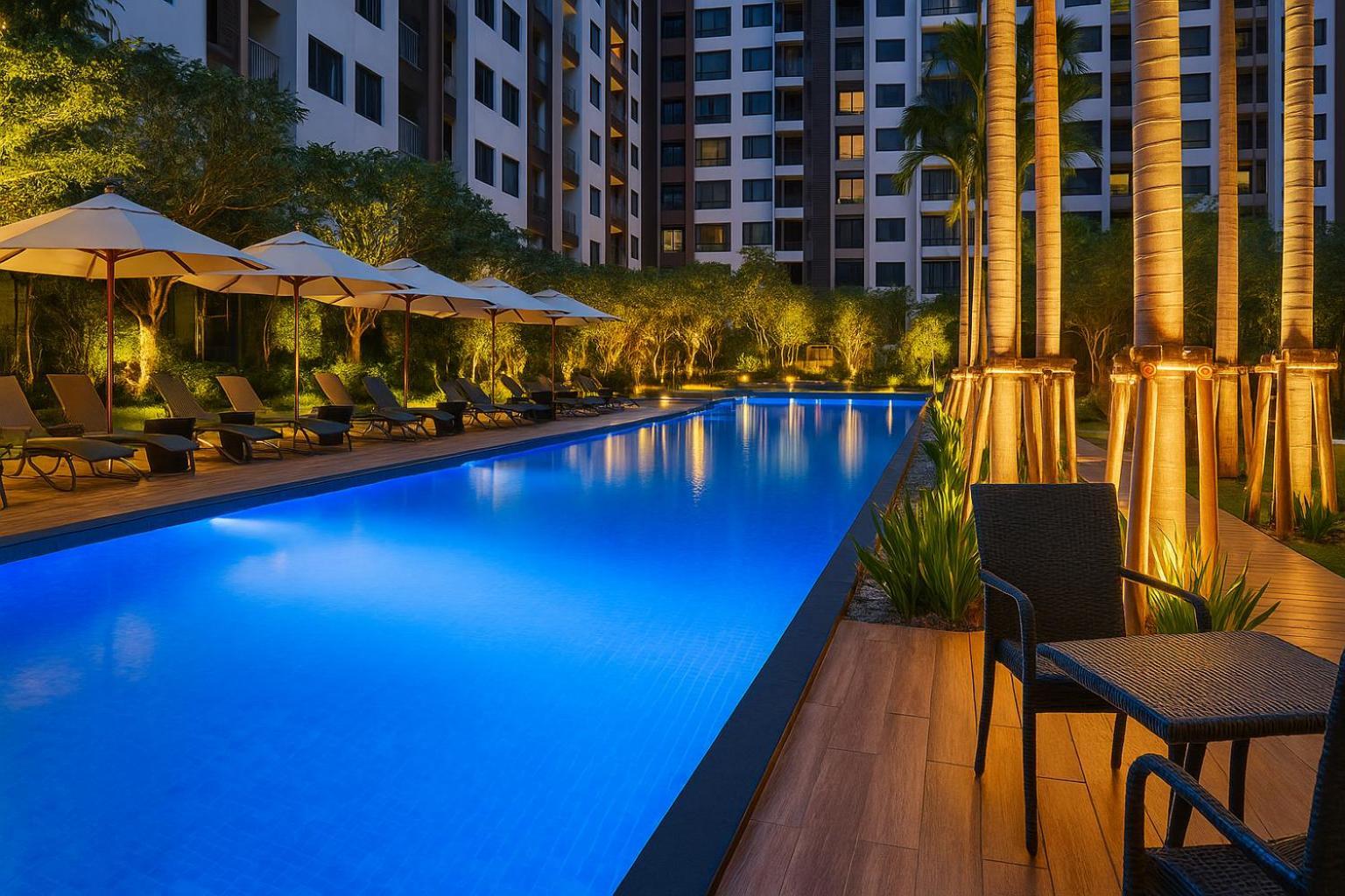 Peaceful Near Walking Street And In The Apartment Pattaya