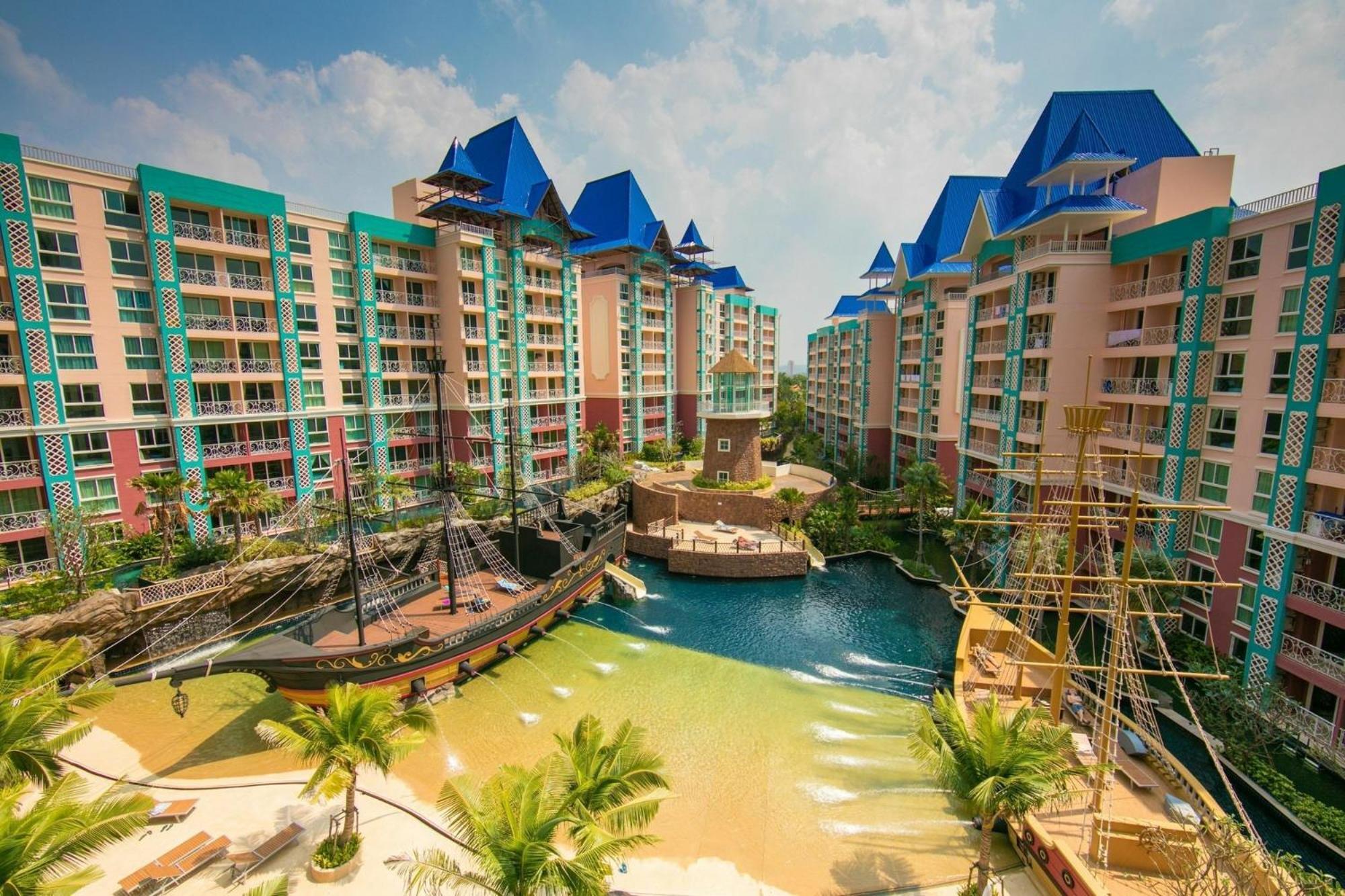 Stunning 1bdr In Fairytale Water Park Grande Caribbean Pattaya