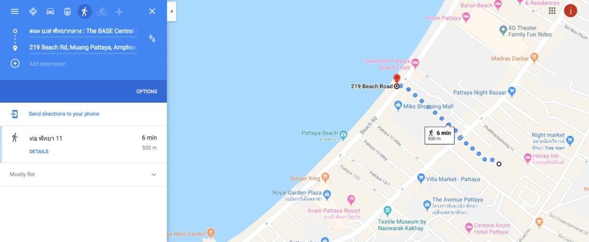 Apartment The Base - Large Luxury, 1 Bedroom, Sea View - Centre - 963 Pattaya