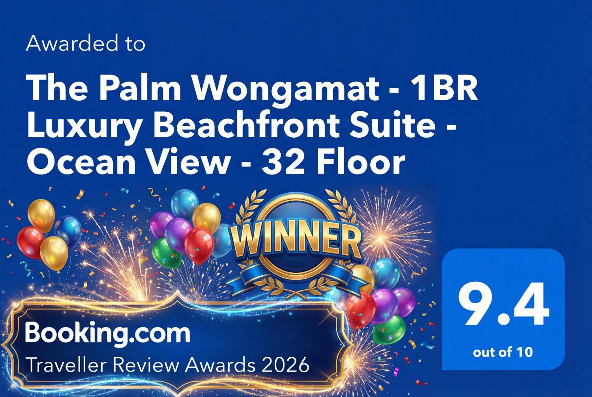 The Palm Wongamat - 1br Luxury Beachfront - Ocean View - 32 Floor Pattaya