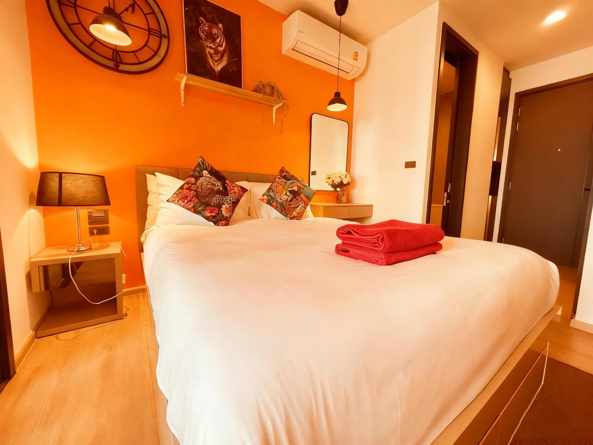 Apartment 芭提雅海滩公寓预定 高层海景房 免费健身房 临近海滩 23f *