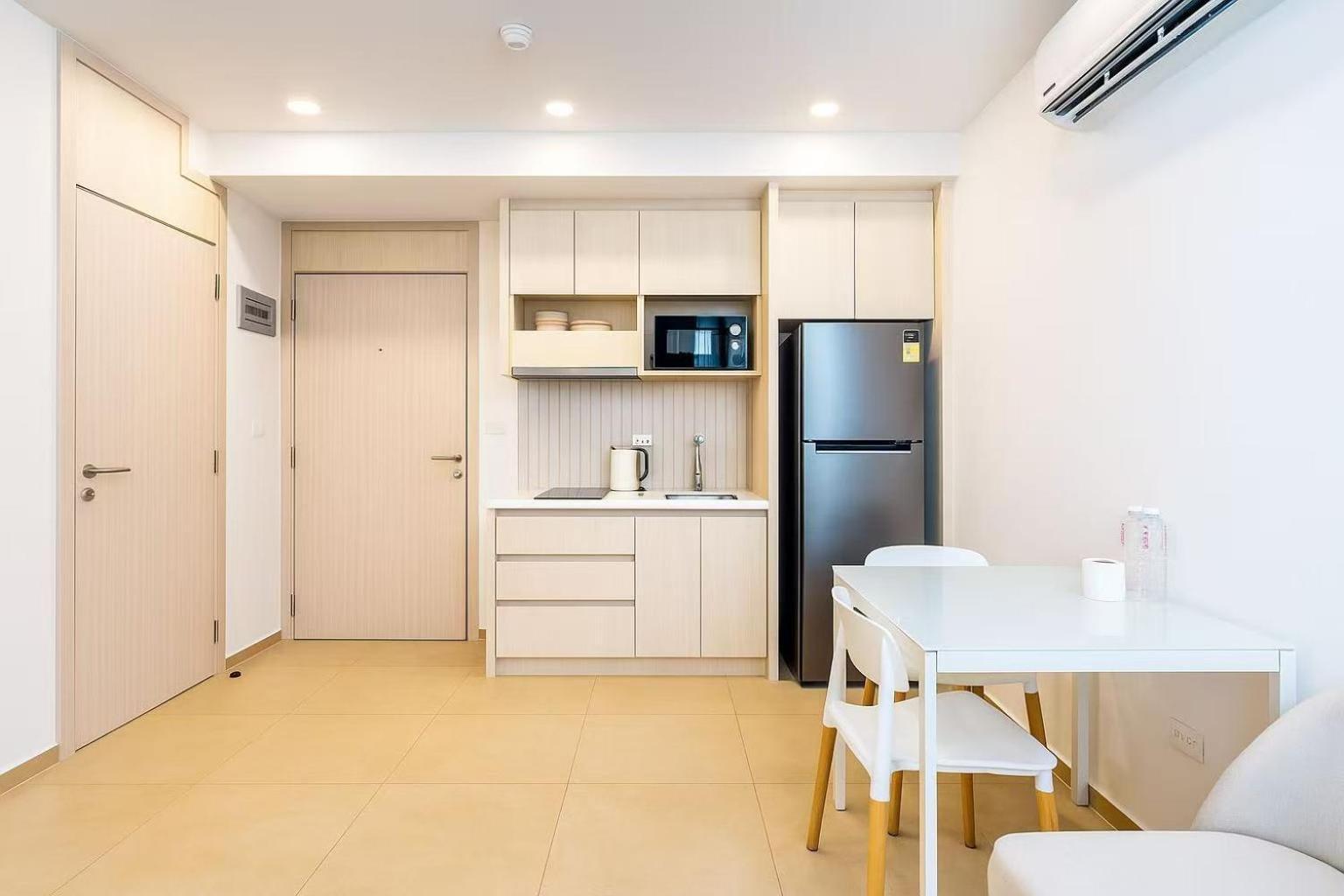 Apartment 芭提雅市中心民宿预定 Olympus水系公寓酒店 健身房 步行街 海滩附近 一居室 *