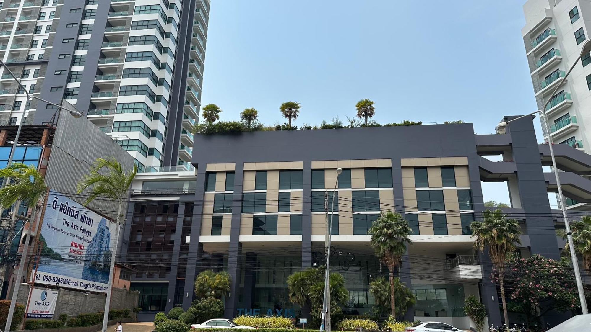 The Axis Pattayaใจกลางเมืองวิวทะเลภูเขา Apartment Pattaya
