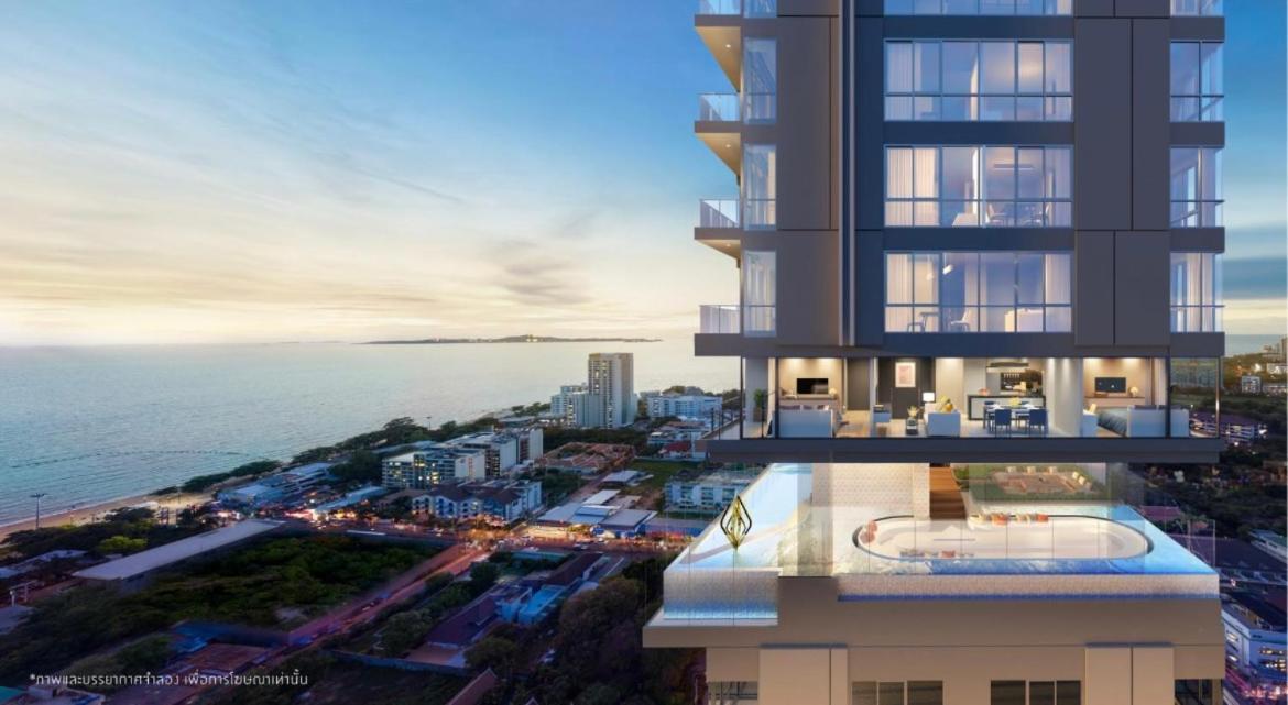 Apartment The Panora Pratamnak High Floor Sea View Luxury 1 Bdr