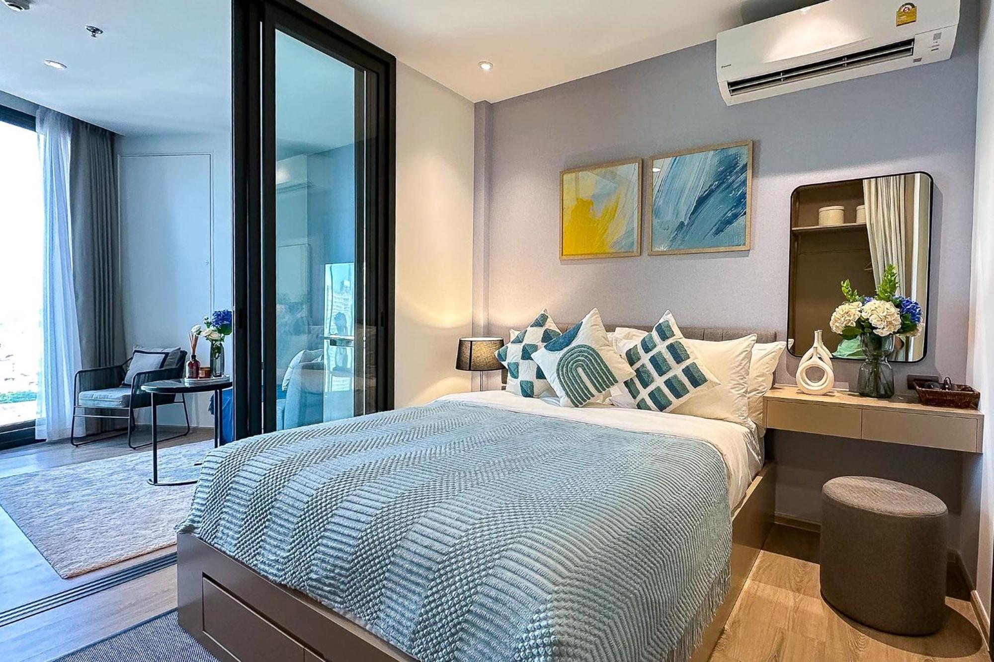 芭提雅 市中心 海景酒店公寓预订 无边泳池 海滩 日光浴 健身房21f Apartment