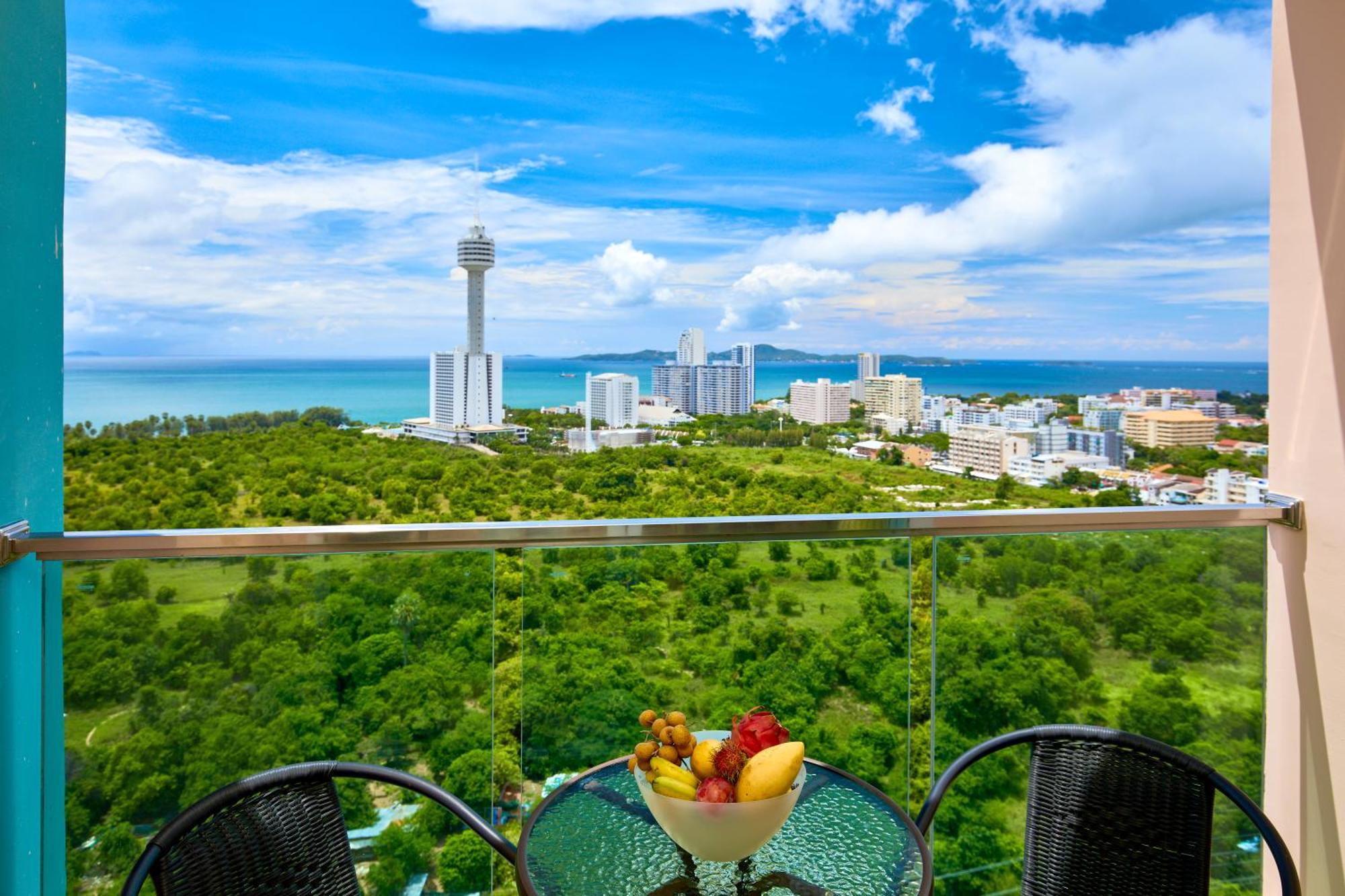 Apartment Grande Carribean L Sea View L Fresh&private L 5 Min - L Guest Friendly Pattaya