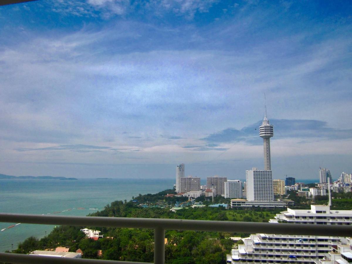 Condominum In Jomtien With Sea View, Balcony And Free Wifi Apartment *