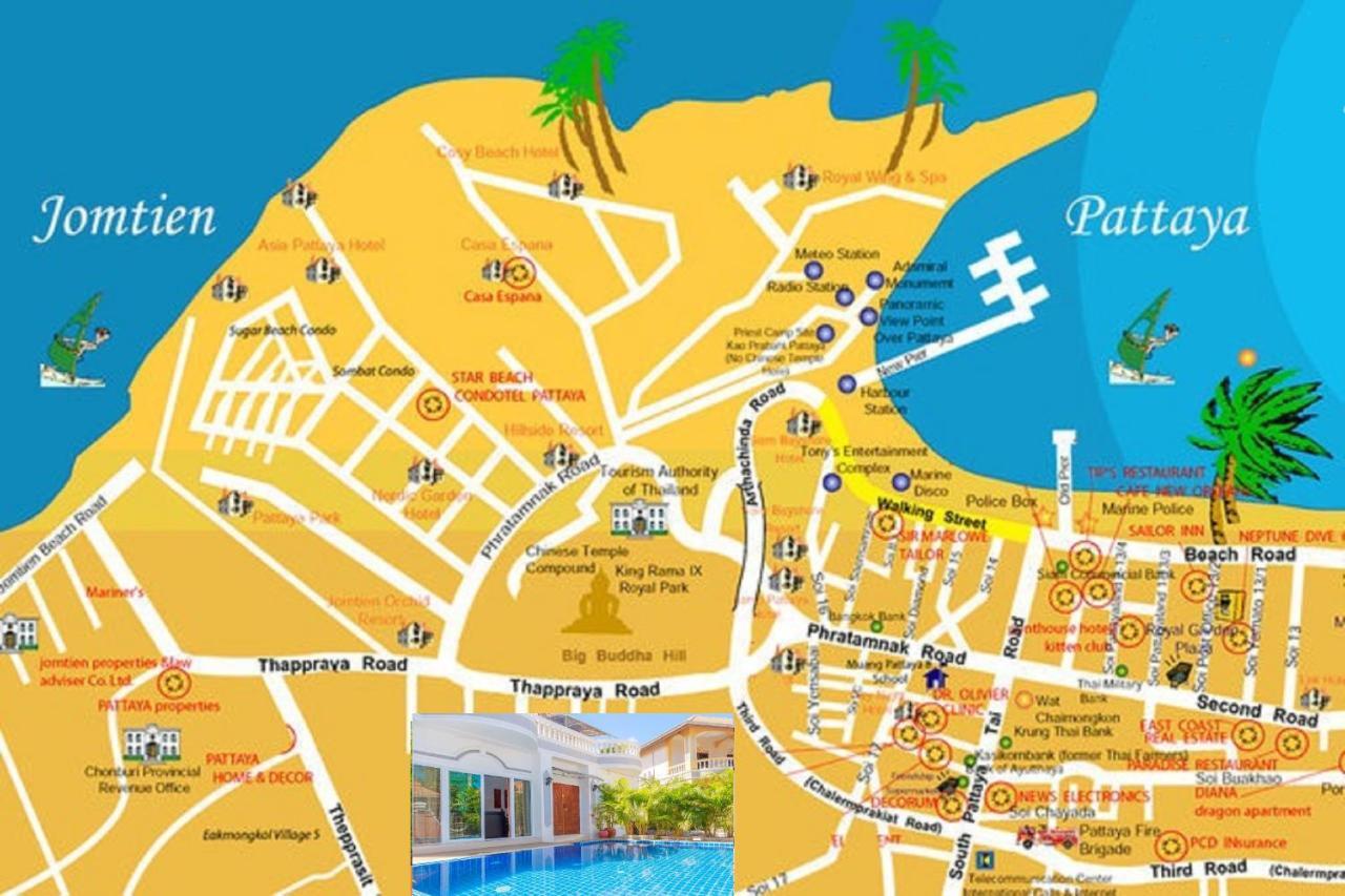 Ratana - House Walking Street 7 Bedrooms * Pattaya