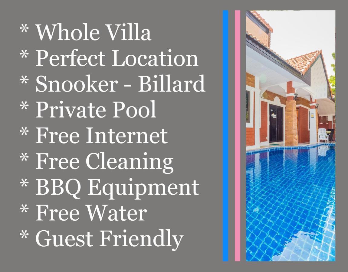 Garden - House Walking Street 4 Bedrooms Pousada Pattaya
