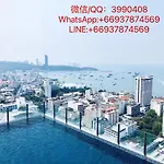 Pattaya The Base 市中心海边近步行街和商场的一卧室公寓
