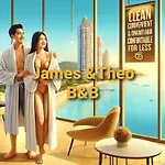 The Base Central Pattaya Huge 2Bed King&Queen With Infinity Pool & Free Netflix