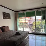 Green Hotel With Balcony