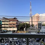 Green Hotel With Balcony