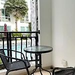 Olympus City Garden, Pool Access