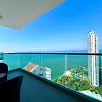 Sea View 1bedroom Wong Amat Tower 3312 อพาร์ทเม้น *