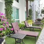 芭提雅市中心民宿预定 Olympus水系公寓酒店 健身房 步行街 海滩附近 一居室