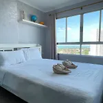 โรงแรม Nl-市区高层海景公寓-门口有双条车-室内设施齐全-近 Terminal 21-免费游池和健身-lumpini *