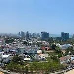 โรงแรม Nl-市区高层海景公寓-门口有双条车-室内设施齐全-近 Terminal 21-免费游池和健身-lumpini