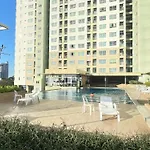 Nl-市区高层海景公寓-门口有双条车-室内设施齐全-近 Terminal 21-免费游池和健身-lumpini