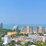 Nl-市区高层海景公寓-门口有双条车-室内设施齐全-近 Terminal 21-免费游池和健身-lumpini