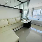 โรงแรม Nl-市区高层海景公寓-门口有双条车-室内设施齐全-近 Terminal 21-免费游池和健身-lumpini *