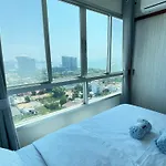 Nl-市区高层海景公寓-门口有双条车-室内设施齐全-近 Terminal 21-免费游池和健身-lumpini Pattaya