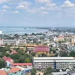 Nl-市区高层海景公寓-门口有双条车-室内设施齐全-近 Terminal 21-免费游池和健身-lumpini โรงแรม