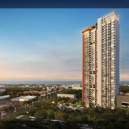 Apartment Posh-high Floor Sea View 海景大床房28（88/362） Pattaya