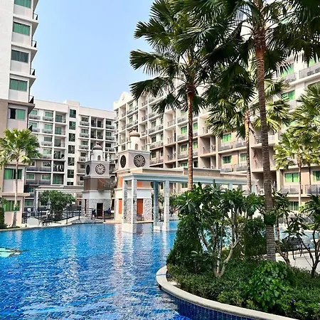 Arcadia市中心 超大泳池 一室套房 风月步行街中心区域 Apartment Pattaya