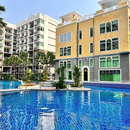Apartment Arcadia市中心 超大泳池 一室套房 风月步行街中心区域 Pattaya