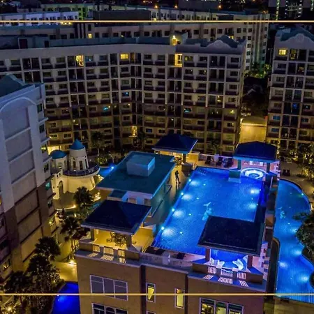 Arcadia市中心 超大泳池 一室套房 风月步行街中心区域 Apartment Pattaya