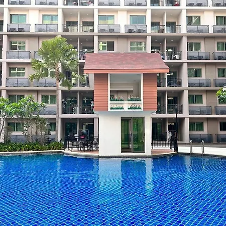Arcadia市中心 超大泳池 一室套房 风月步行街中心区域 Apartment Pattaya
