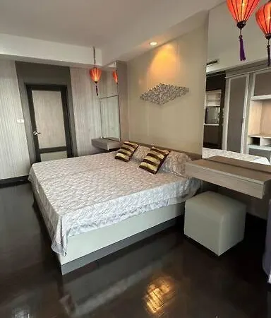 Private Spacious Pool And Panoramic Seaview From Balconies, 3 Bedroom In Apartment Pattaya