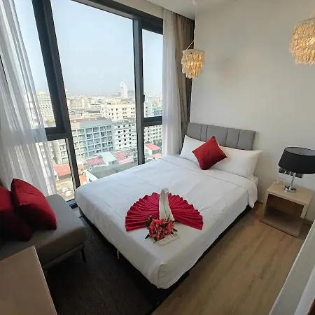 Newest!& Rare 2bdrms Ocean Facing Balcony #ef23914 Pattaya