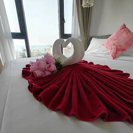 Newest!& Rare 2bdrms Ocean Facing Balcony #ef23914 Pattaya