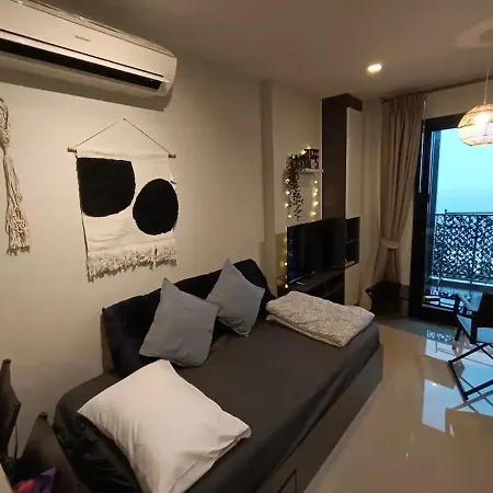 Downtown Lux Fun 2bdr Seaview High Floor #taa49325 * Pattaya