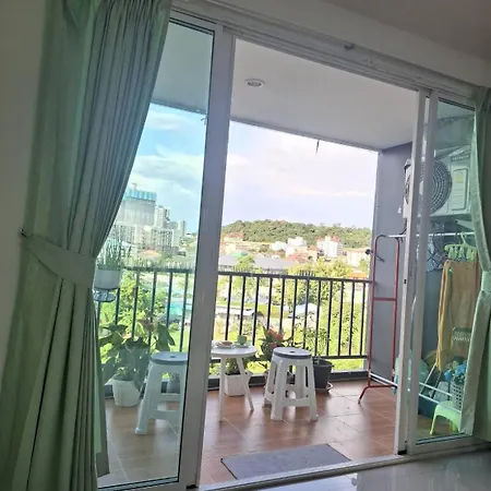 Peaceful 300 Sq Ft With 2 Balcony, Mountain View Pattaya