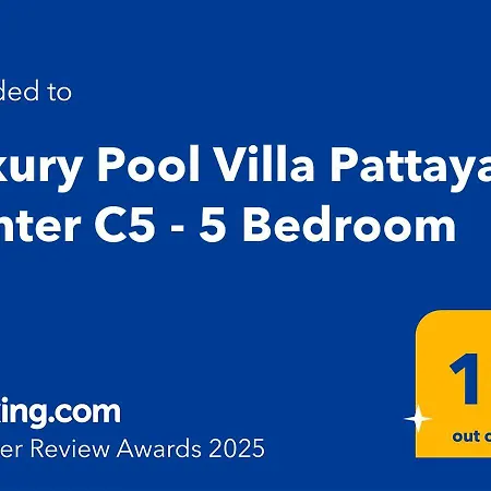 Villa Luxury Pool Center C5 - 5 Bedroom Pattaya