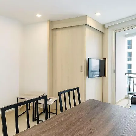 Apartment 芭提雅市中心民宿预定 Olympus水系公寓酒店 健身房 步行街 海滩附近 一居室 *