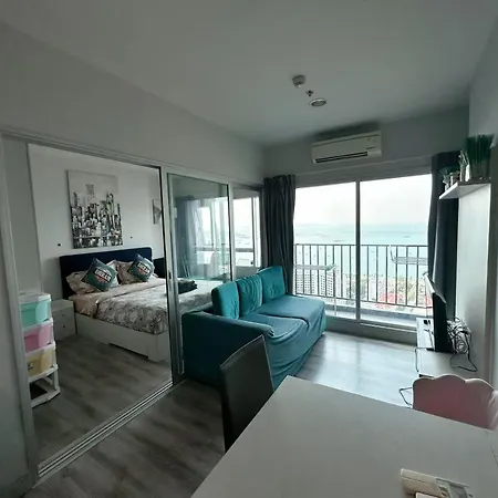 Apartment Centric Sea Pattaya无遮挡正海景芭提雅最美海岸线 顶楼无边泳池健身房 *