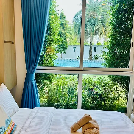 Apartment Pattaya Garden Olympus Pool Access 泳池直达