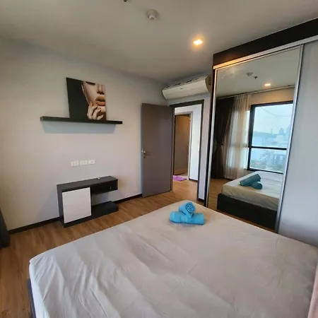 Apartment The Base海景网红顶层无边泳池 双卧室套房 海滩3分钟 Pattaya
