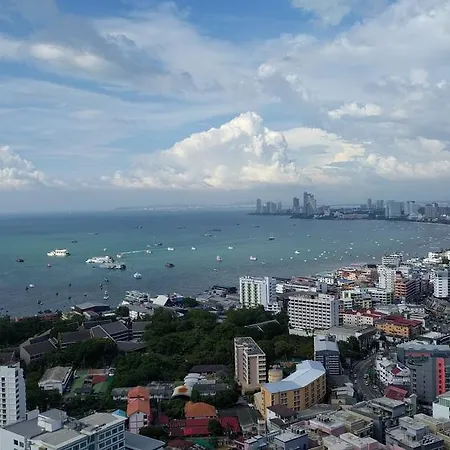 Apartment Living & Bed Sea View Pattaya
