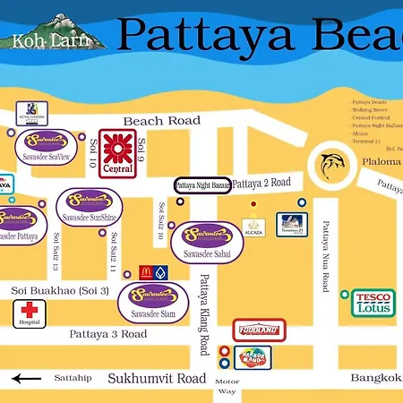 Hotel Sawasdee Sea View Pattaya