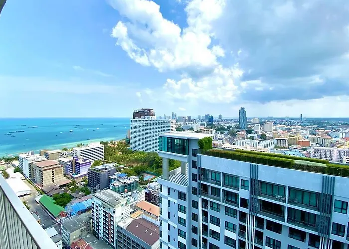 70Sqm 2 Bed - 2 Bath - Penthouse Condo The Base Central Pattaya 595
